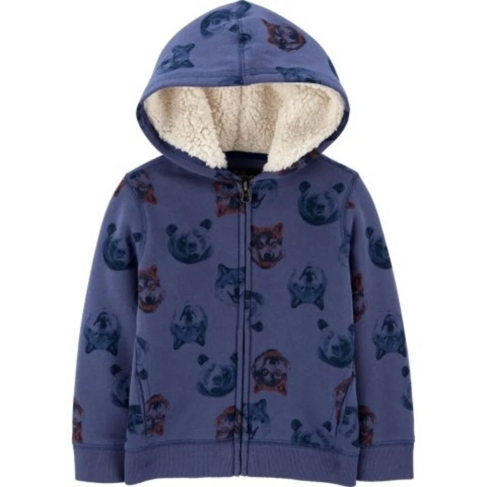 NWT OshKosh B'gosh Animal Print Hoodie